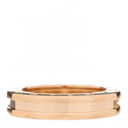 Bulgari 18K Rose Gold B.Zero1 One-Band Ring 50 5.25 2 of 7
