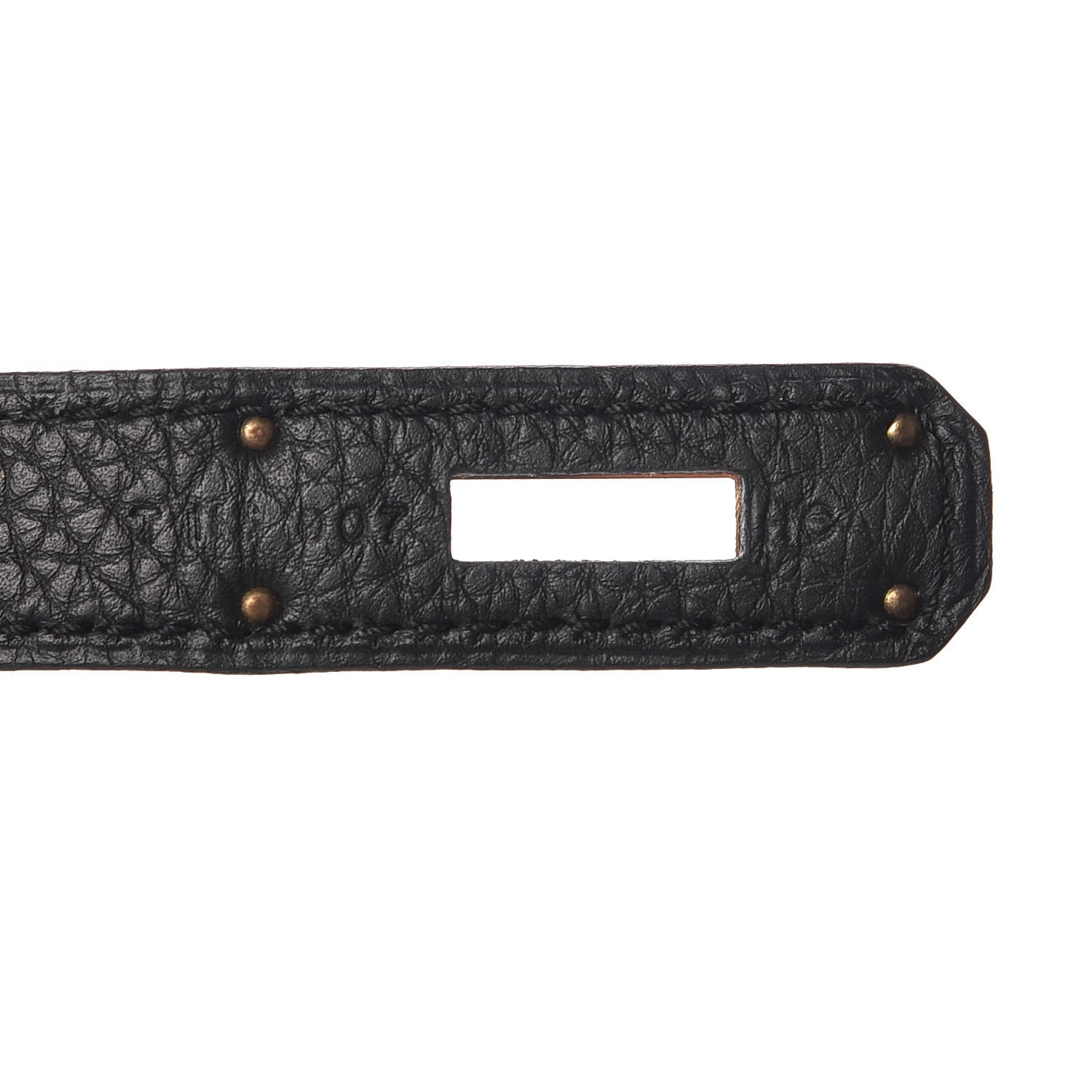 Hermes Togo Kelly Retourne 32 Black 7 of 10