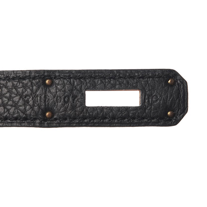 Hermes Togo Kelly Retourne 32 Black 7 of 10