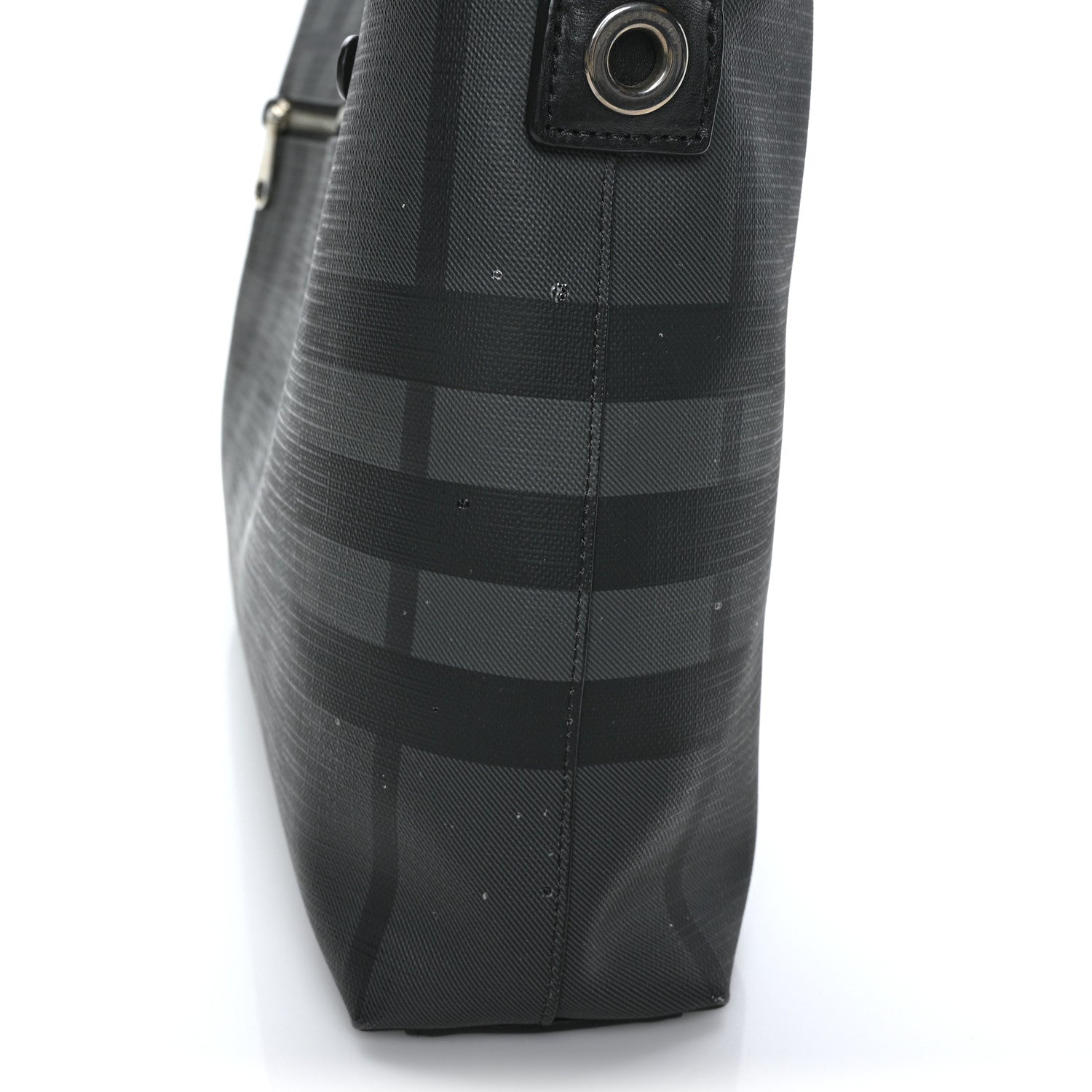 Burberry London Check Large Briefcase Black 9 of 9