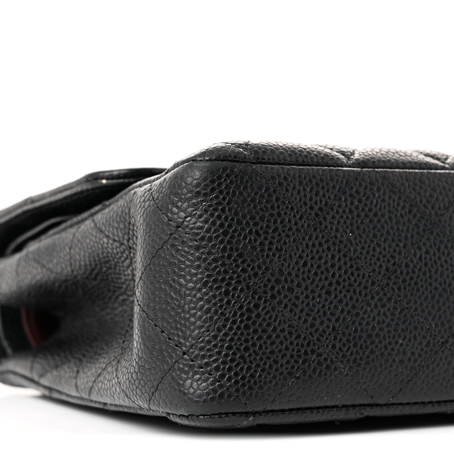 Chanel Caviar Quilted Medium Double Flap Black 9 of 13