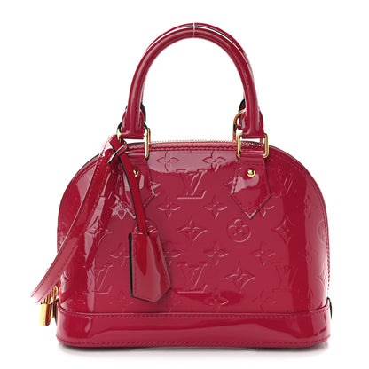 Louis Vuitton Vernis Alma BB Rose Indien 1 of 10