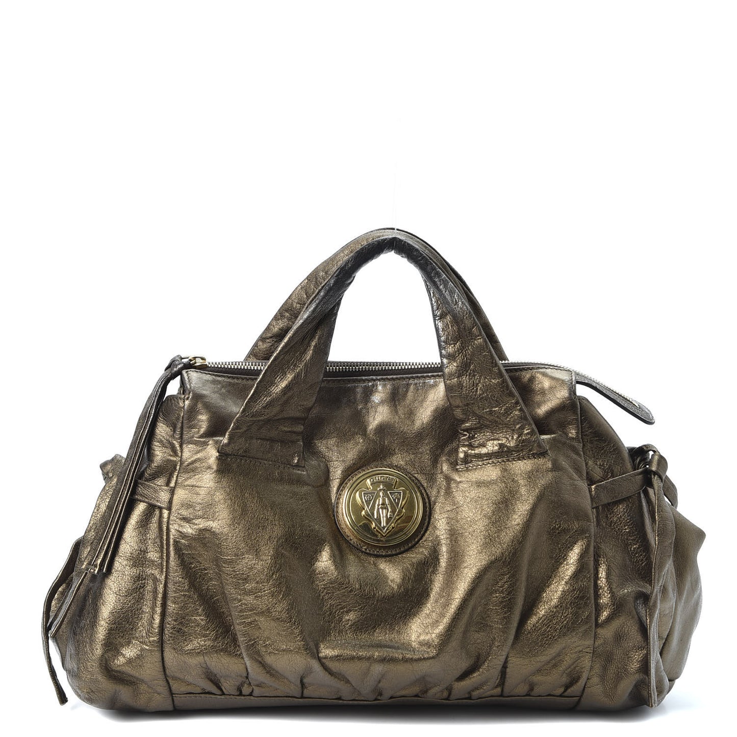 Metallic Medium Hysteria Tote Bronze