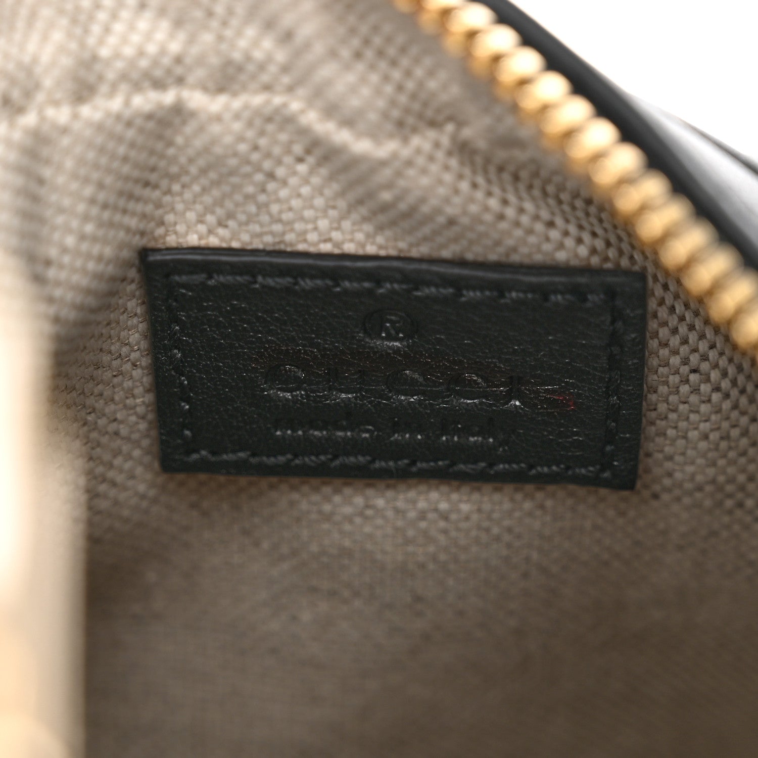 Gucci Aria Calfskin Web Small Attache Shoulder Bag Black 6 of 10