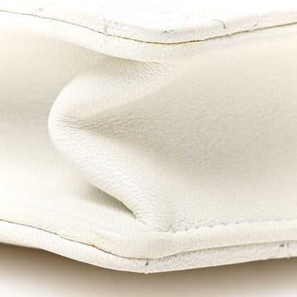 Chanel Lambskin Quilted Small Chic Pearls Flap White 9 of 10