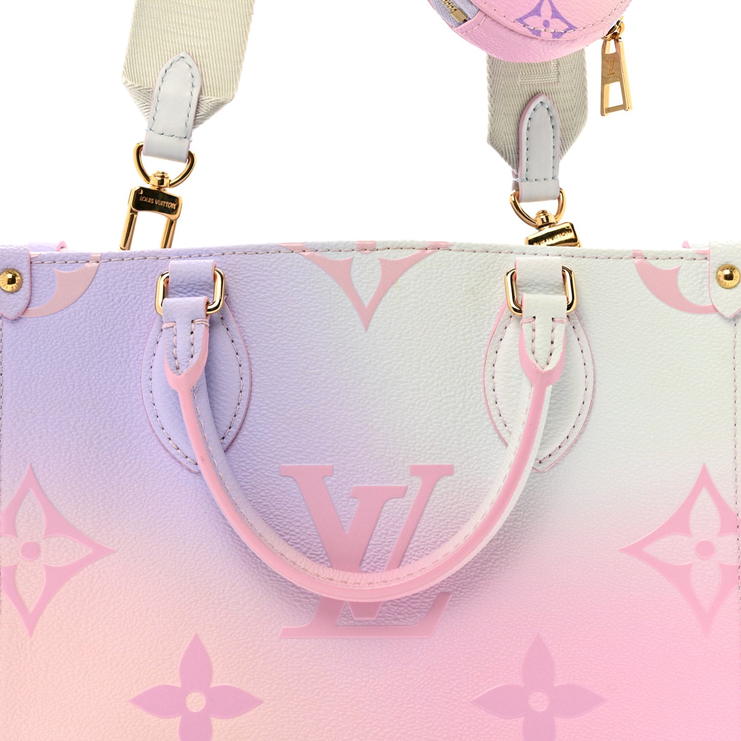 Monogram Giant Spring In The City Onthego PM Sunrise Pastel