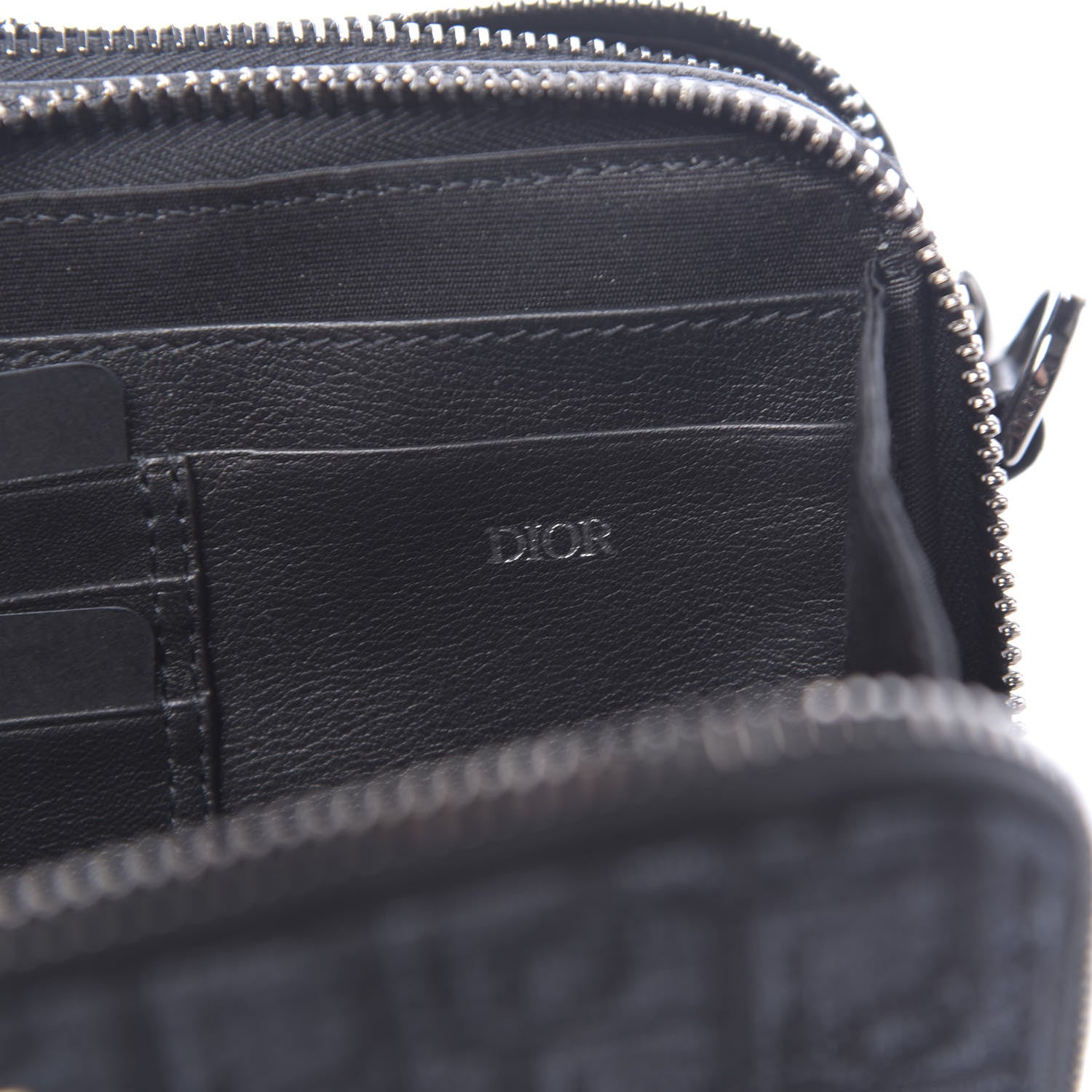Christian Dior Oblique Pouch Black 7 of 12