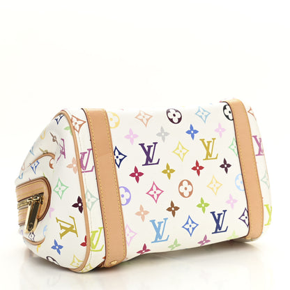 Louis Vuitton Monogram Multicolor Priscilla White 4 of 10