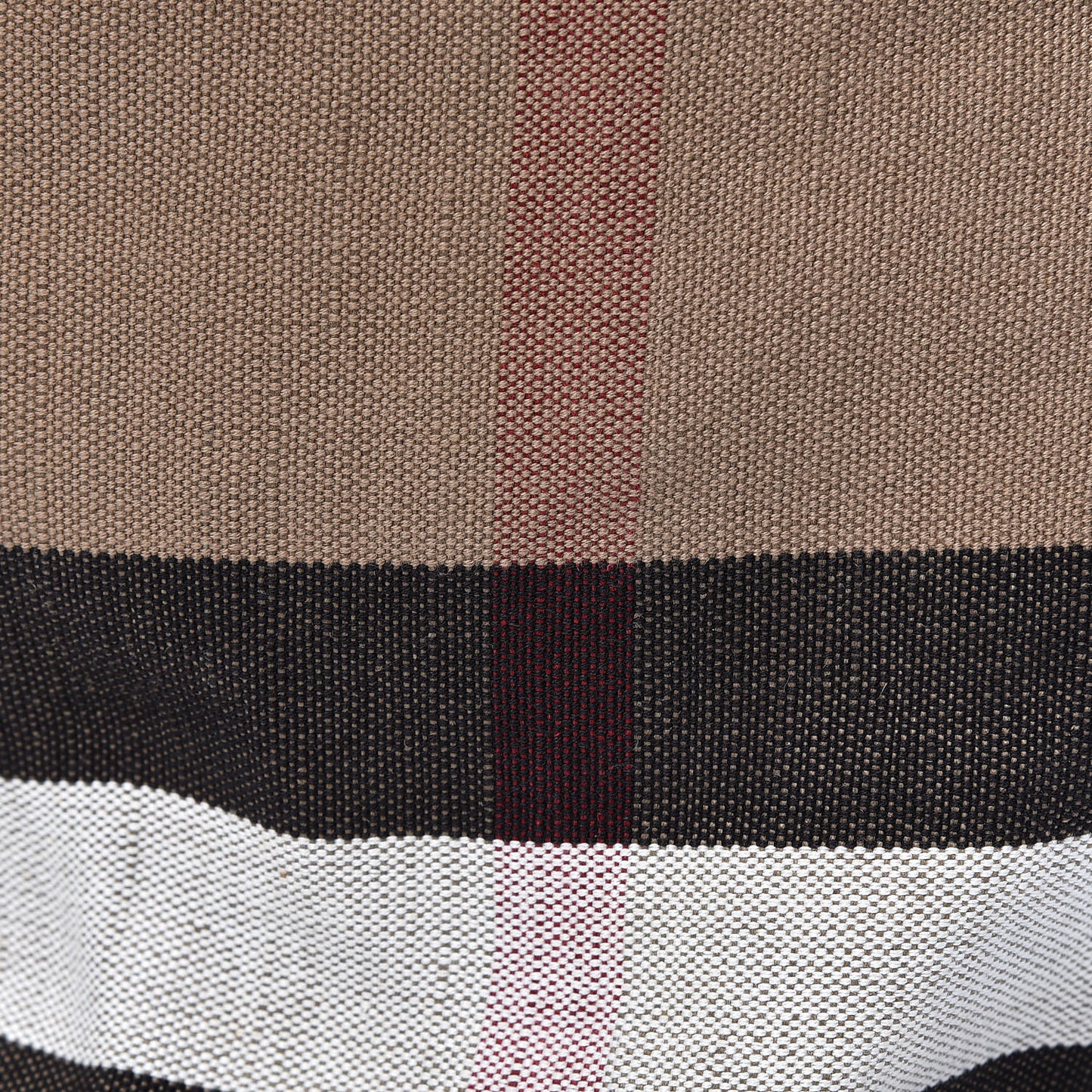 Canvas Mega Check Medium Ashby Hobo Saddle Brown