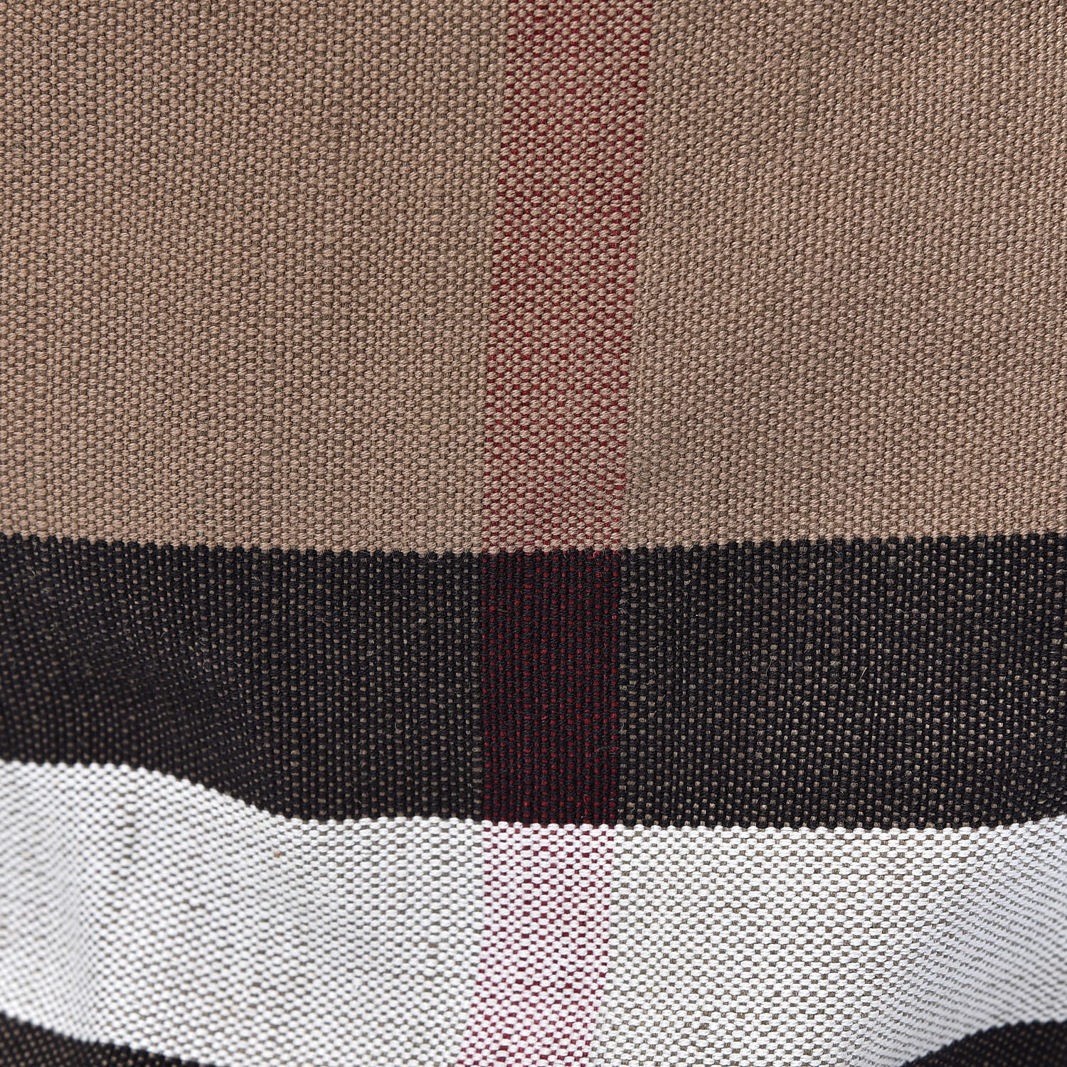 Burberry Canvas Mega Check Medium Ashby Hobo Saddle Brown 13 of 22