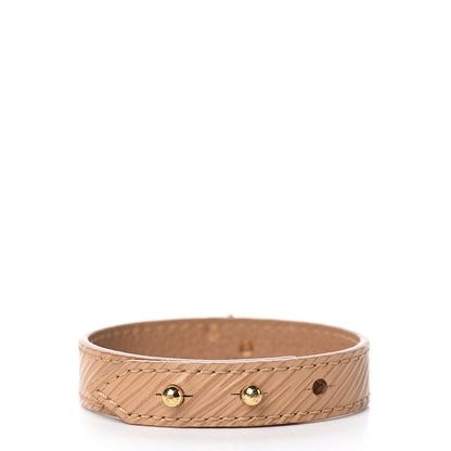 Louis Vuitton Epi Twist It Bracelet 17 Camel 3 of 6