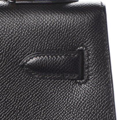 Hermes Epsom Kelly Sellier 32 Black 31 of 34