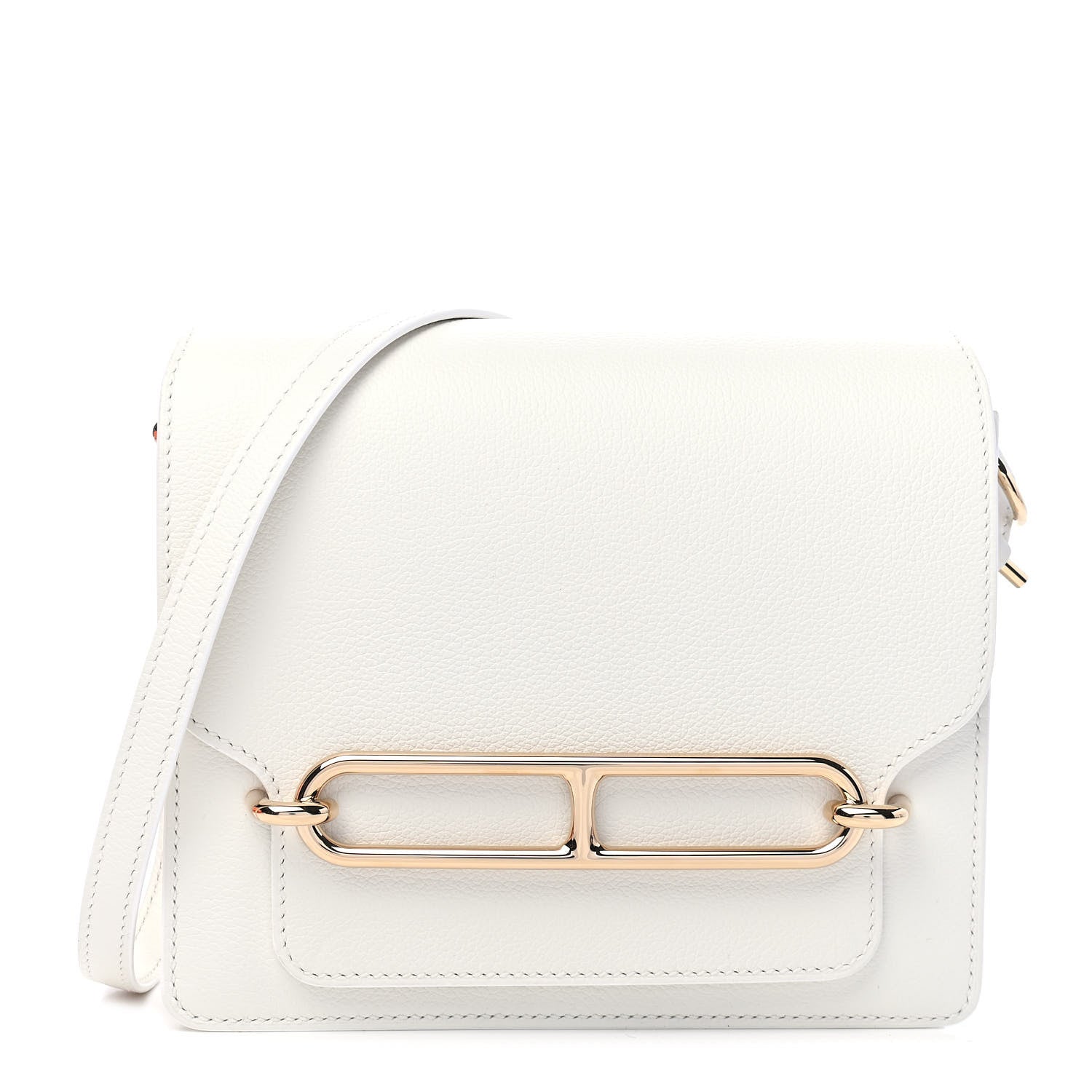Hermes Evercolor Mini Sac Roulis White 1 of 9