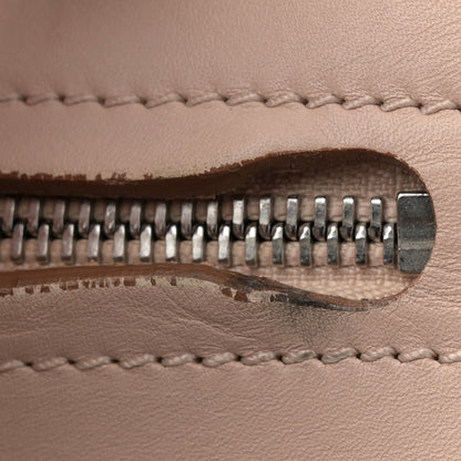 Salvatore Ferragamo Calfskin Snakeskin Medium Sofia Satchel Beige Brown Multicolor 14 of 17