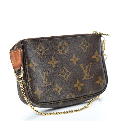 Louis Vuitton Monogram Mini Pochette Accessories 2 of 12