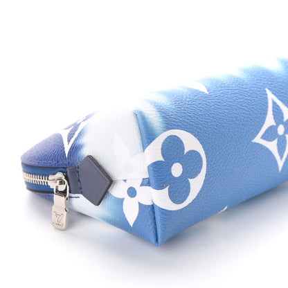 Louis Vuitton Monogram Giant Escale Cosmetic Pouch Blue 6 of 10