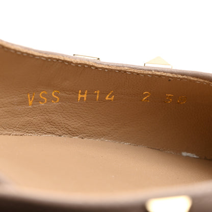 Valentino Garavani Patent Rockstud Half d'Orsay Slingback 50mm Pumps 38 Poudre 7 of 8