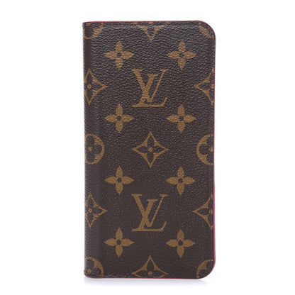Louis Vuitton Monogram iPhone 7/8 Plus Folio Case Pink 1 of 9
