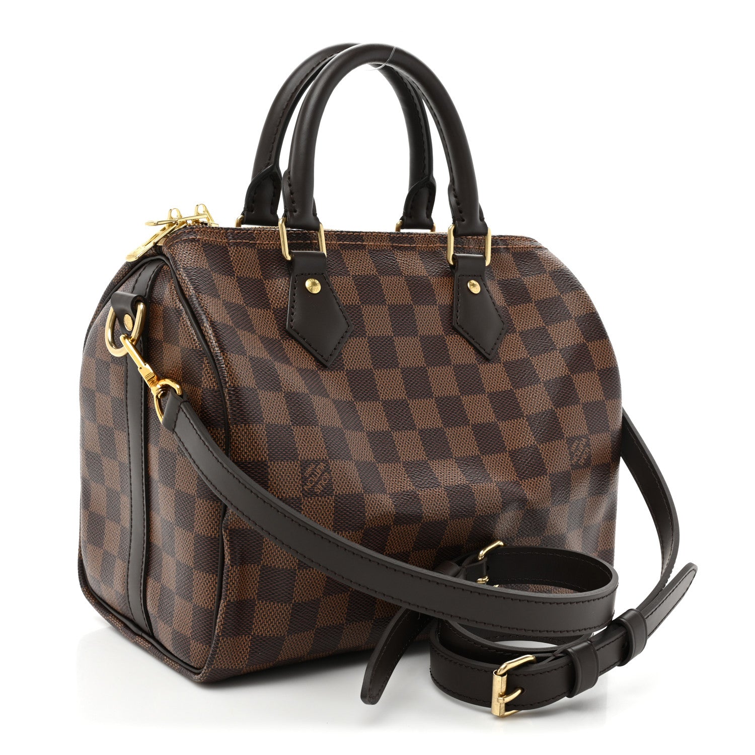 Louis Vuitton Damier Ebene Speedy Bandouliere 25 3 of 11
