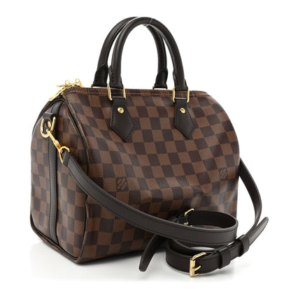 Louis Vuitton Damier Ebene Speedy Bandouliere 25 3 of 11