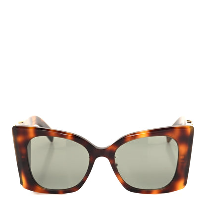 Saint Laurent Acetate Blaze Sunglasses SL M119 Tortoise 2 of 8