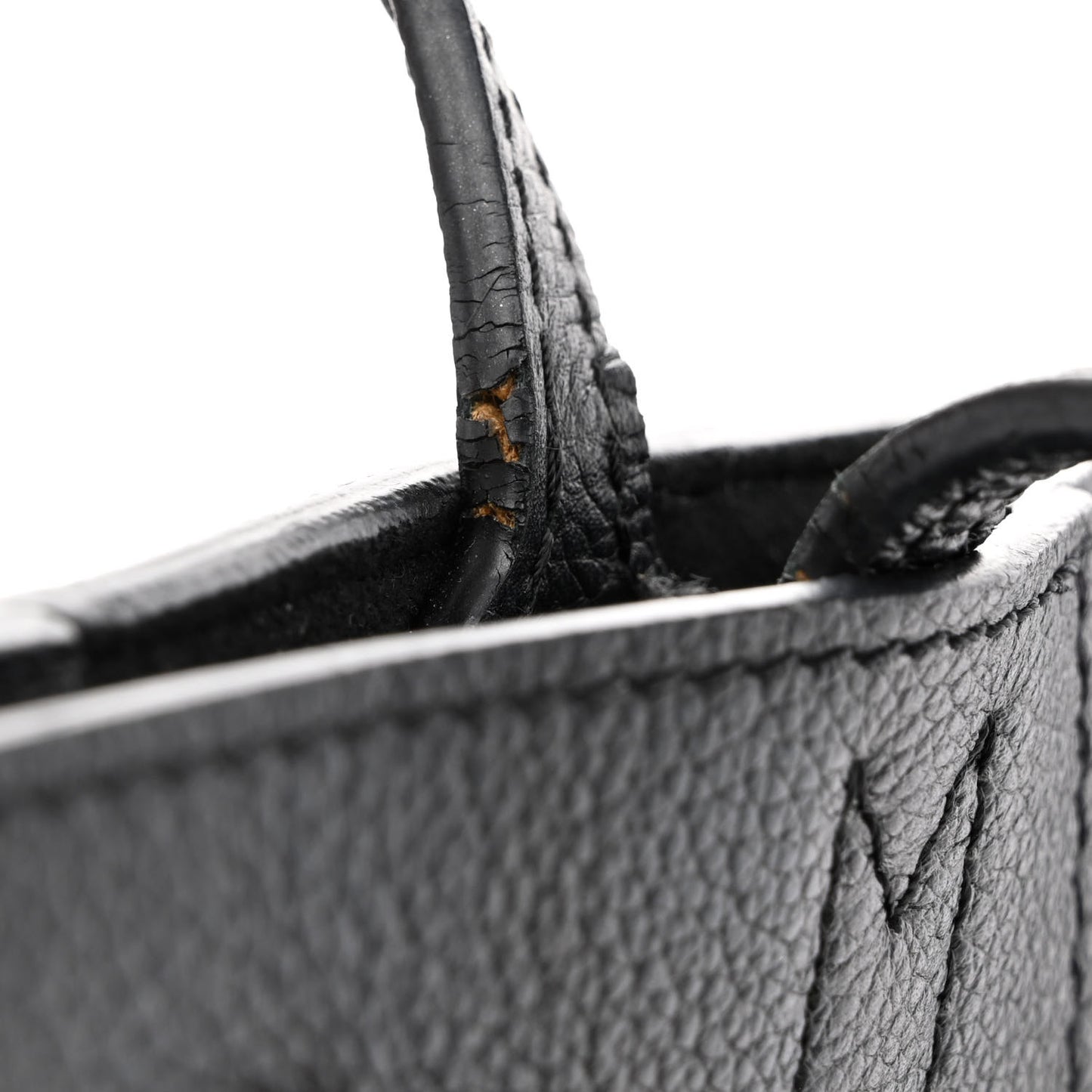 Calfskin Lockme Cabas Black