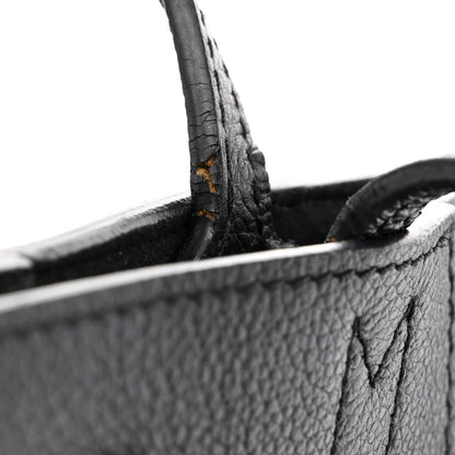 Louis Vuitton Calfskin Lockme Cabas Black 15 of 15