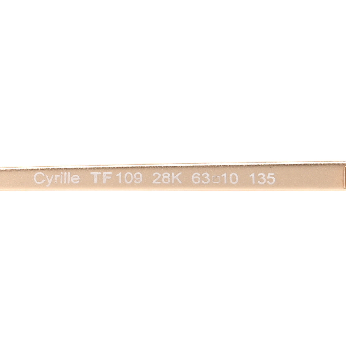 Cyrille Aviator Sunglasses TF109 Tortoise