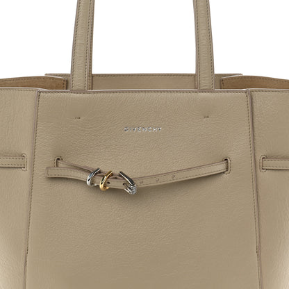 Givenchy Calfskin Voyou Medium North South Tote Natural Beige 7 of 9