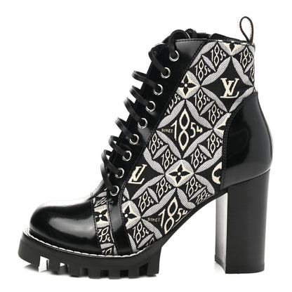 Louis Vuitton Since 1854 Star Trail Ankle Boots 37 Blue 1 of 8