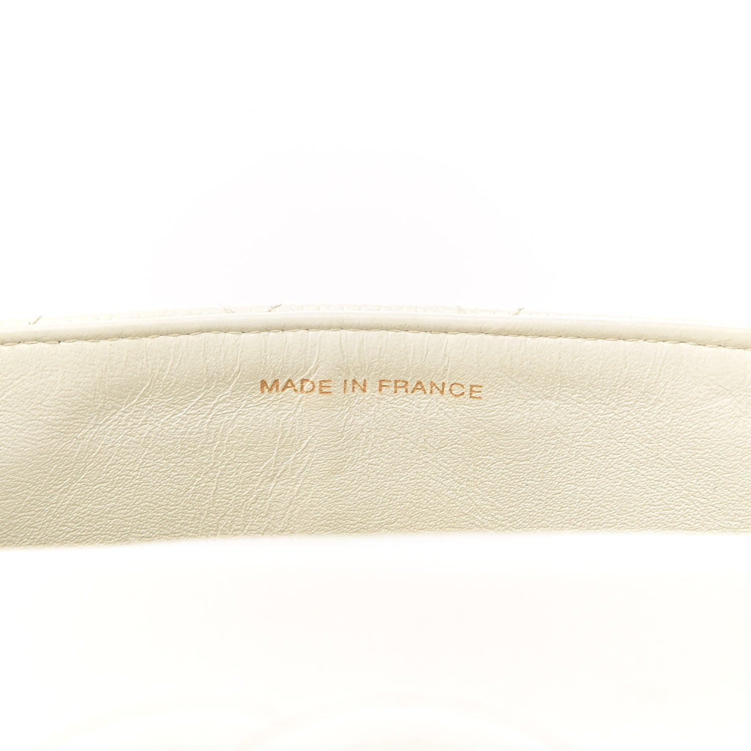 Chanel Caviar Quilted Mini Square Flap White 7 of 13