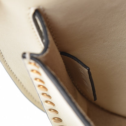 Chloe Calfskin Small Hudson Shoulder Bag Lace White 7 of 8