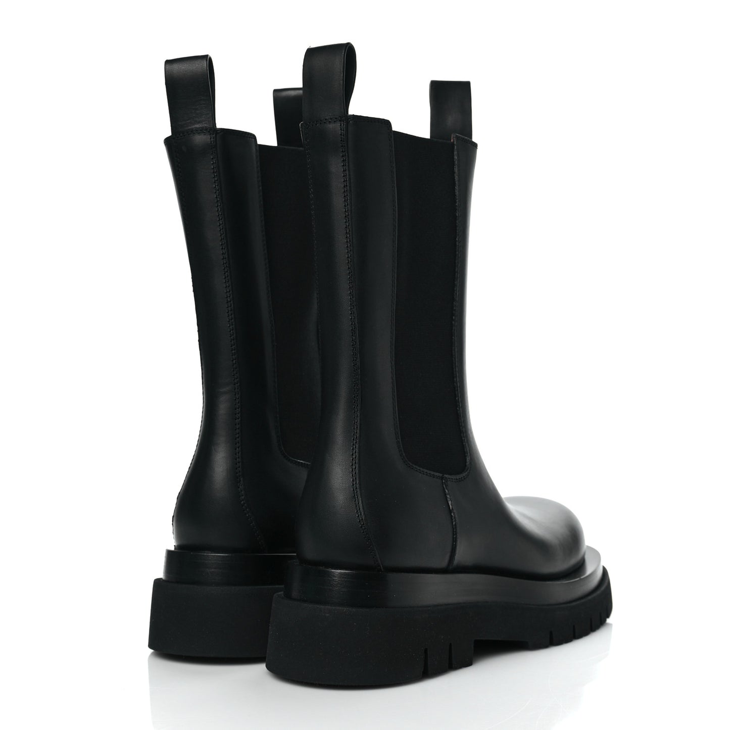 Calfskin The Lug Chelsea 55mm Boots 38 Black
