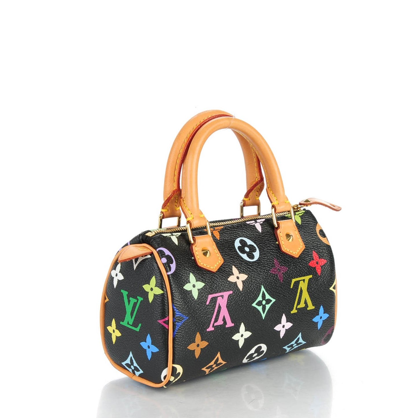 Monogram Multicolor Mini Sac HL Speedy Black