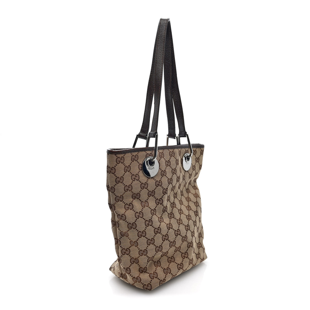 Monogram Small Eclipse Tote Brown