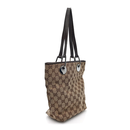 Gucci Monogram Small Eclipse Tote Brown 3 of 10
