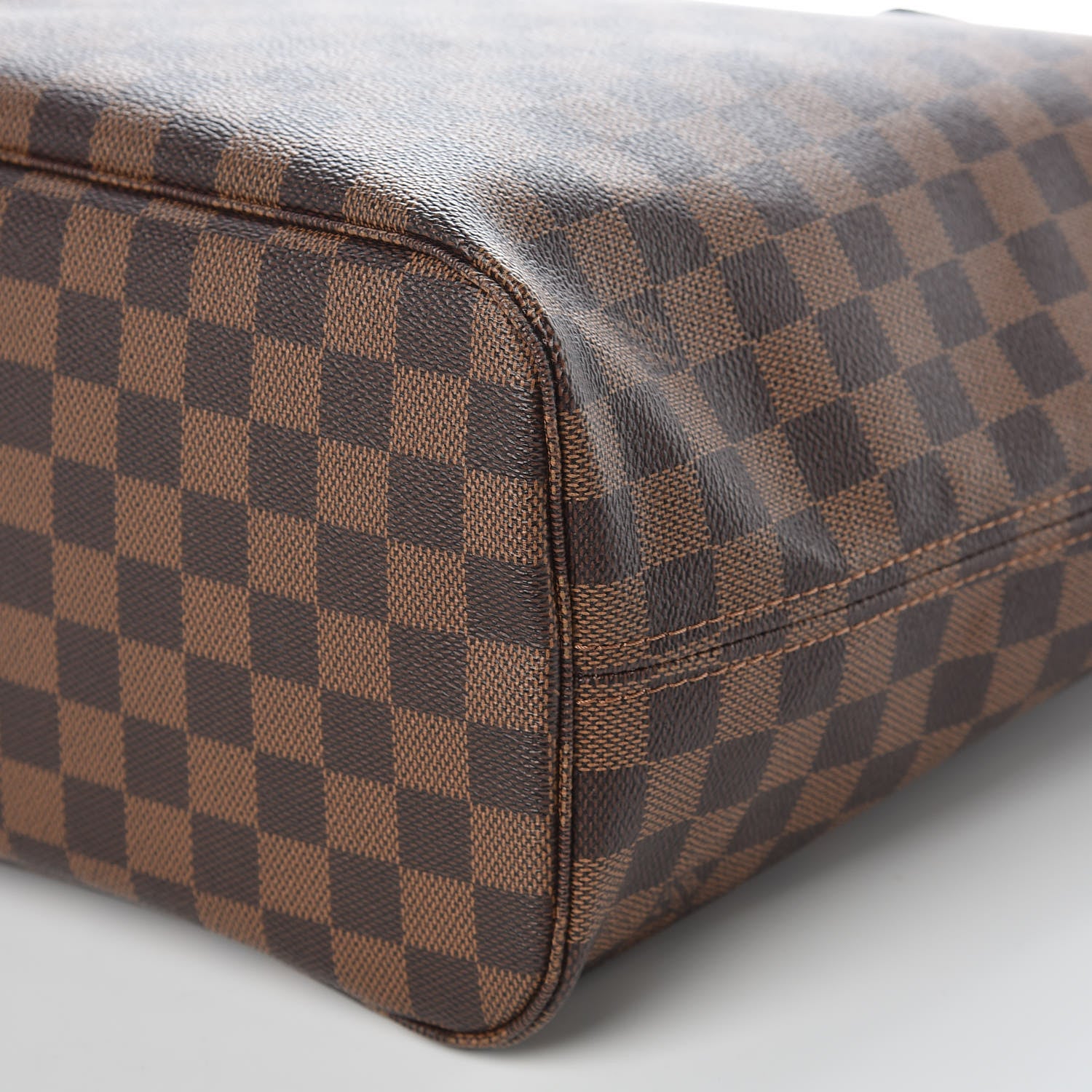 Louis Vuitton Damier Ebene Neo Neverfull MM Rose Ballerine 11 of 11