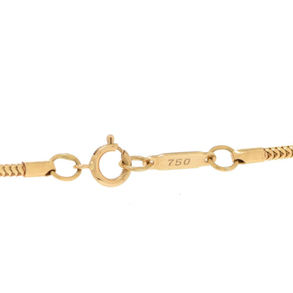 Tiffany 18K Yellow Gold 1837 Bar Pendant Necklace 6 of 6