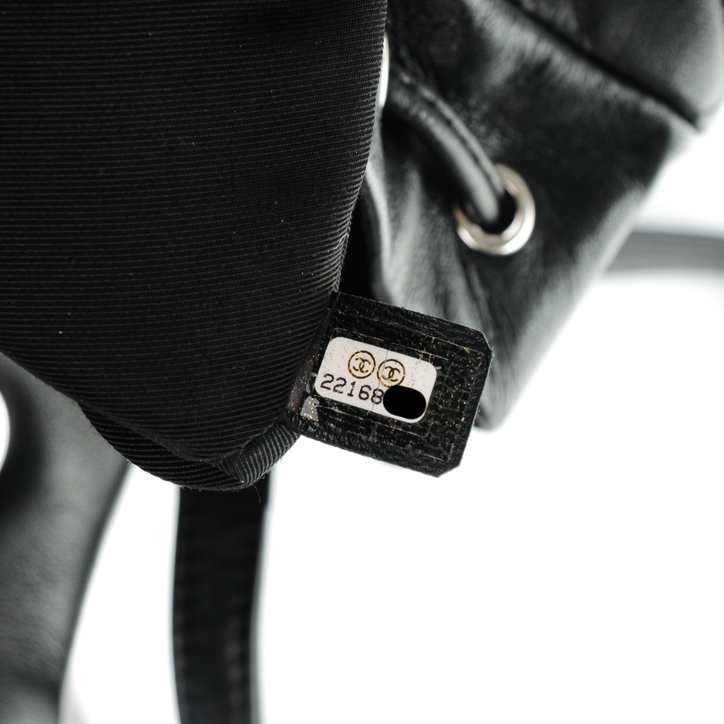 Lambskin Quilted Large Urban Spirit Backpack Black