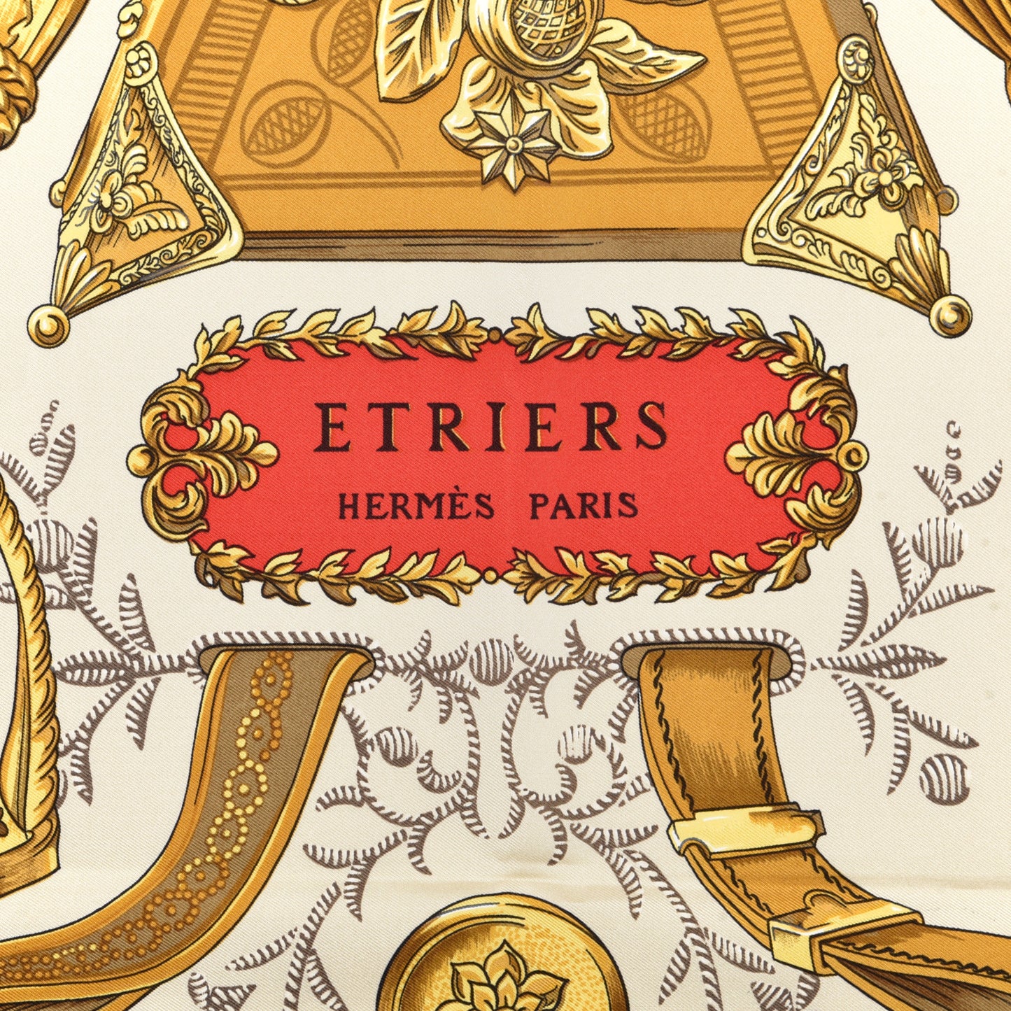 Silk Etriers Scarf 90