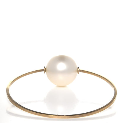 Chanel Pearl Large Bangle Gold 3 of 5