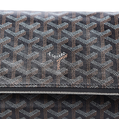 Goyard Goyardine Sainte Marie Soft Clutch Black 8 of 9