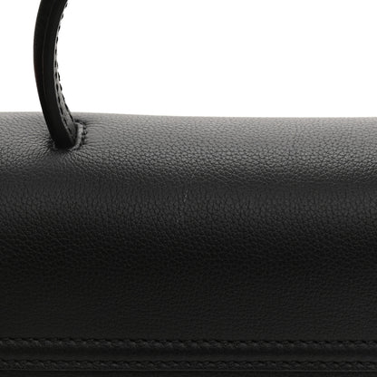 Versace Calfskin Medium La Medusa Top Handle Handbag Black 21 of 21