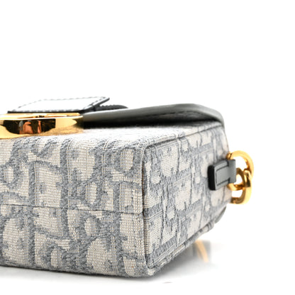 Christian Dior Oblique 30 Montaigne Box Bag Grey 9 of 10