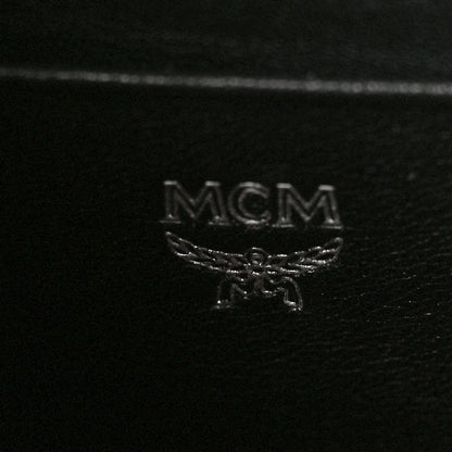 MCM Visetos Mini Patricia Crossbody Bag Black 7 of 15