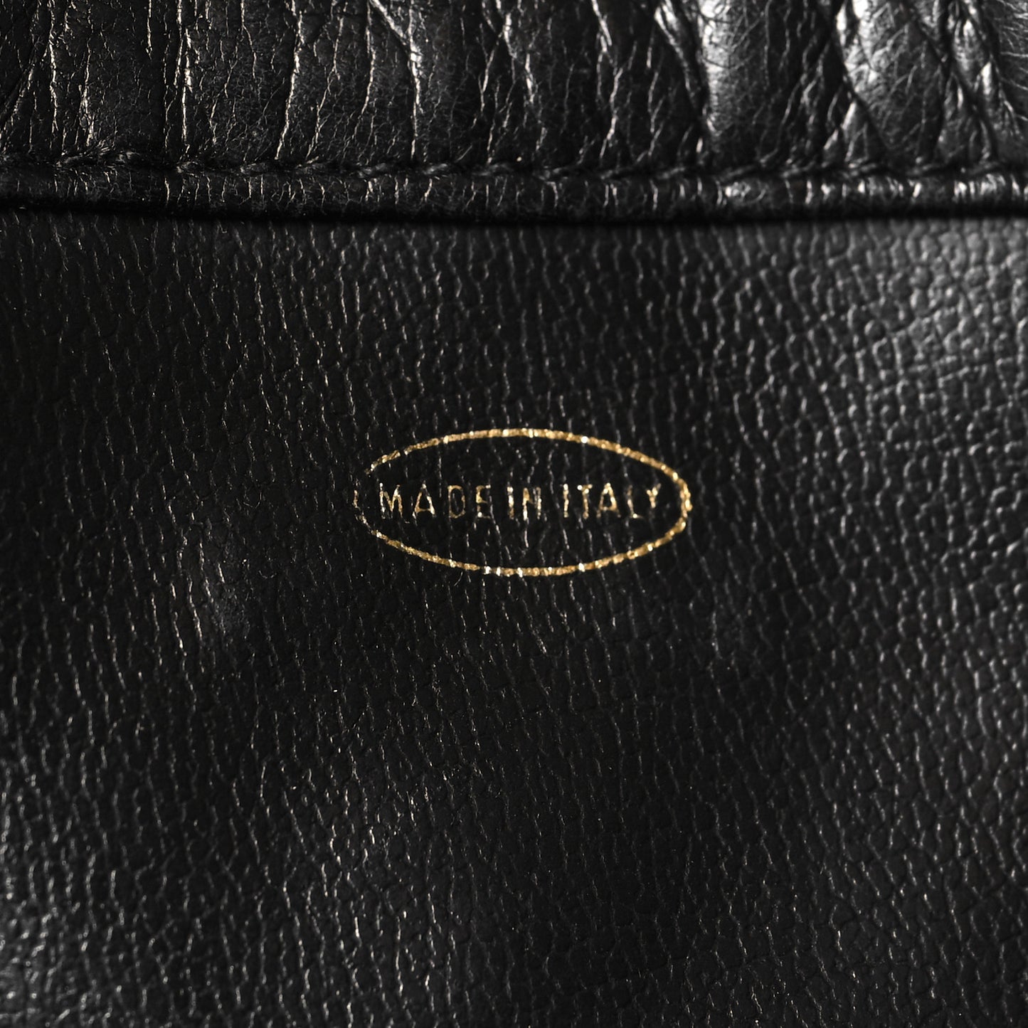 Lambskin Quilted CC Backpack Black