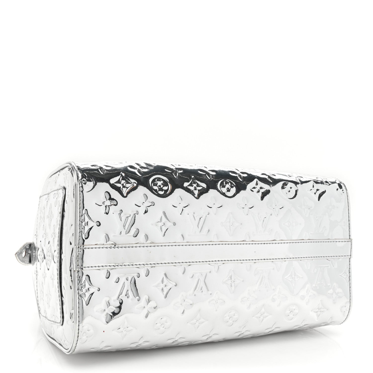 Louis Vuitton Monogram Miroir Speedy 30 Silver 3 of 8