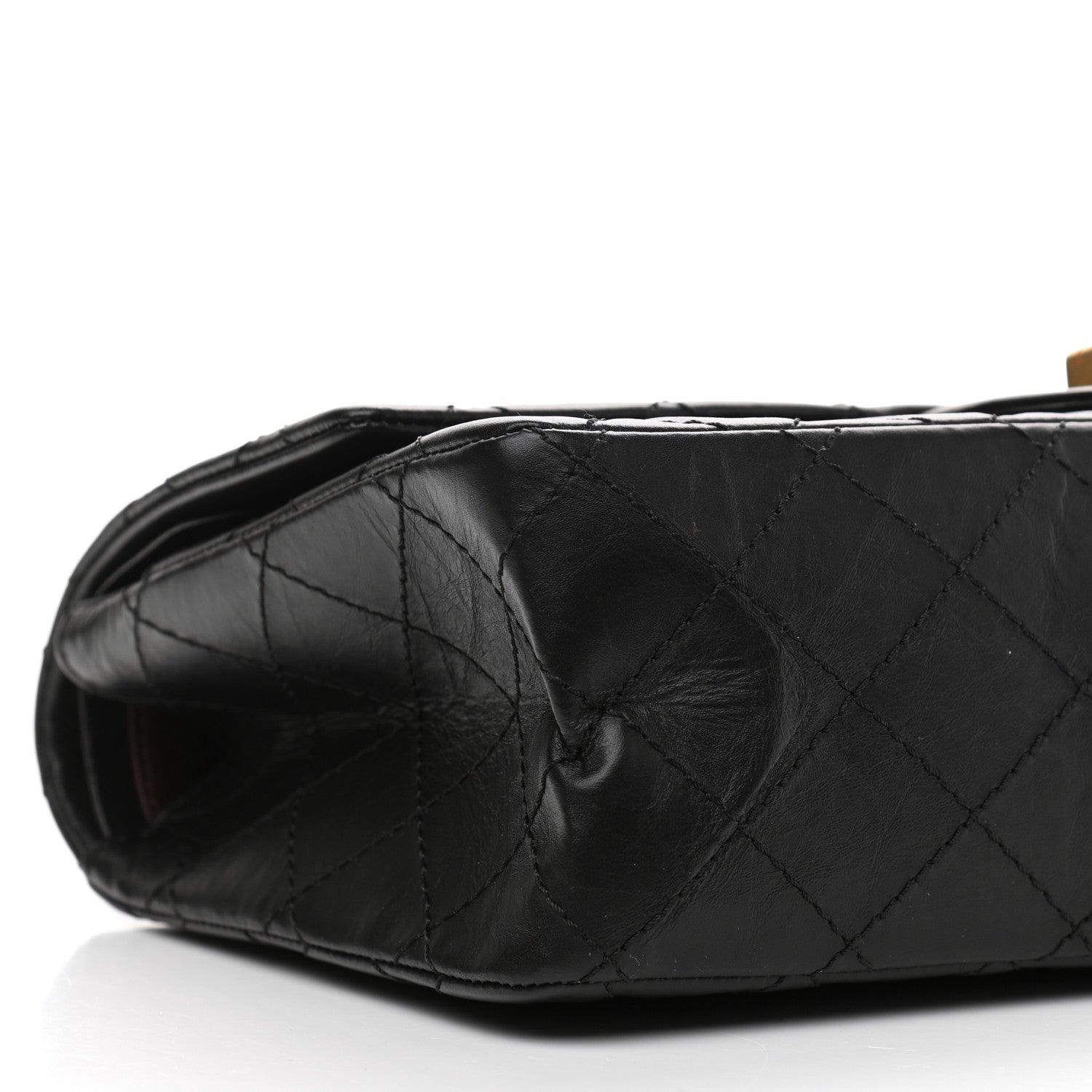 Chanel Aged Calfskin Quilted 2.55 Reissue 226 Flap Black 8 of 11