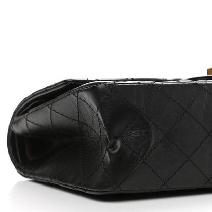 Chanel Aged Calfskin Quilted 2.55 Reissue 226 Flap Black 8 of 11