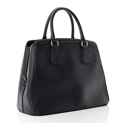 Prada Saffiano Lux Parabole Tote Baltico 3 of 9